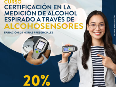Curso Certificación en la Medición de Alcohol Espirado a través de Alcohosensores